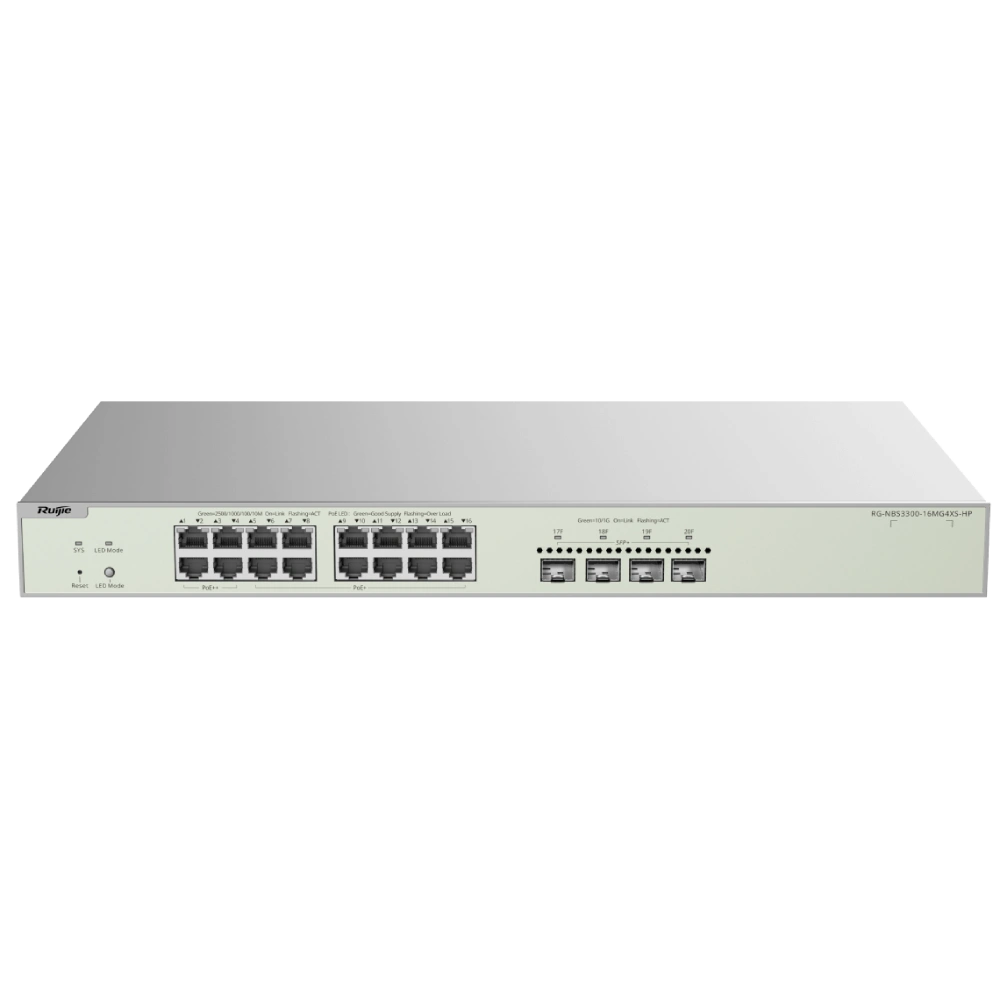 Ruijie RG-NBS3300-16MG4XS-HP PoE