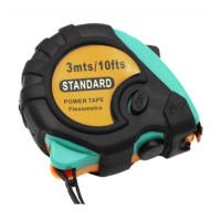 Рулетка Voltronic обрезиненная STANDART, 3м, Q48 (FM-RSS/3m)