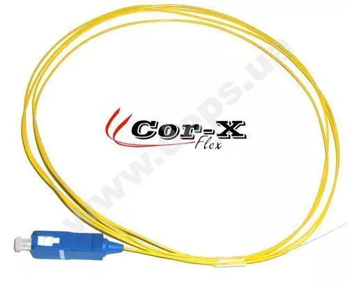 SC пігтейли зі зменшеними втратами на вигинах (Flex) Pigtail OFP-SC/UPC-1,5 Flex G.657A2, 10шт=1пач
