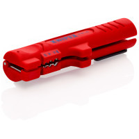 Съемник изоляции KNIPEX для плоского и круглого кабеля (16 64 125 SB)