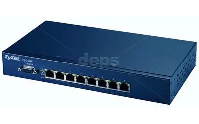 Серія керованих комутаторів ZyXEL ES-2108 ES-2108-G