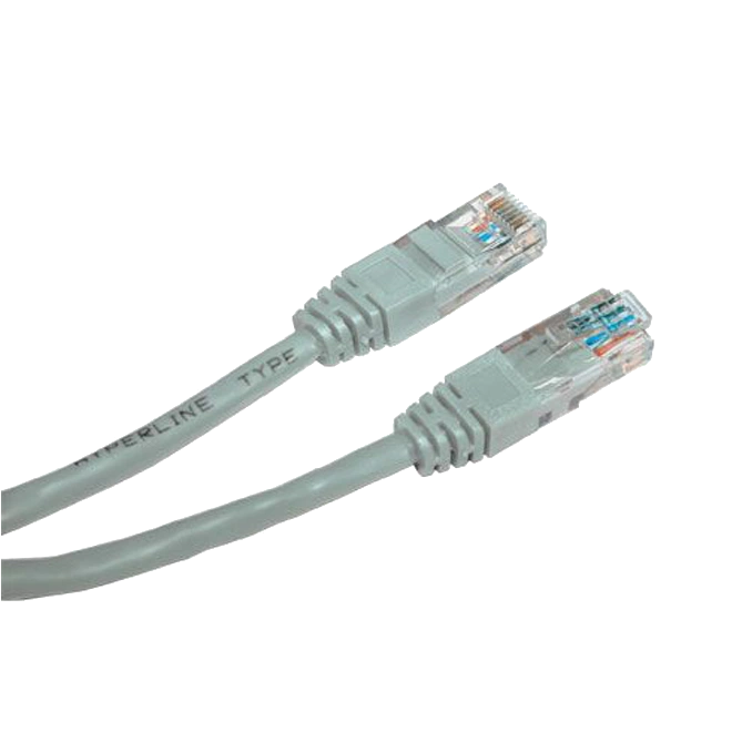 Серый Патч-корд E-server UTP, 0.5 м, кат. 5e