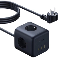 Сетевой фильтр питания Baseus EnerFill FA11 Cube Power Strip (E00082100123-00)