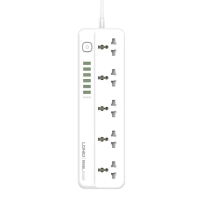 Сетевой фильтр питания LDNIO SC5614 5роз. 3USB 2м (SC5614)