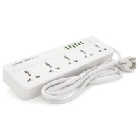 Сетевой фильтр питания LDNIO SС5614, 5 роз, 6 USB, 2м, White (SС5614)