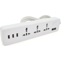 Сетевой фильтр питания Voltronic TВ-Т13, 3роз, 3*USB White (ТВ-Т13-White)