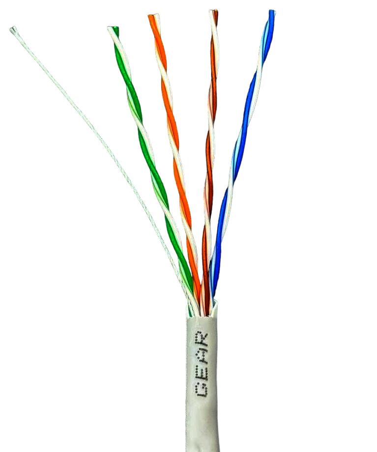 Сетевой кабель витая пара GEAR CAT.5E UTP-COPPER-4Px2x0.51 REELEX (GEC-UTPCUR051305)