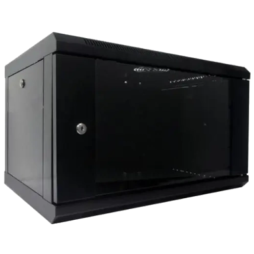 Шафа комутаційна настінна Hypernet WMNC66-6U-FLAT-BLACK