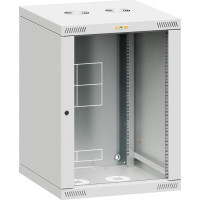 Шафа настінна Conteg 9U 19" глибина 450мм, RAL7035 (RQN-09-60/45)