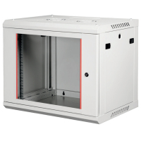 Шафа настінна Lande 9U 19" 600x600 ProlineB (LN-WB-09U6060-LG-F)