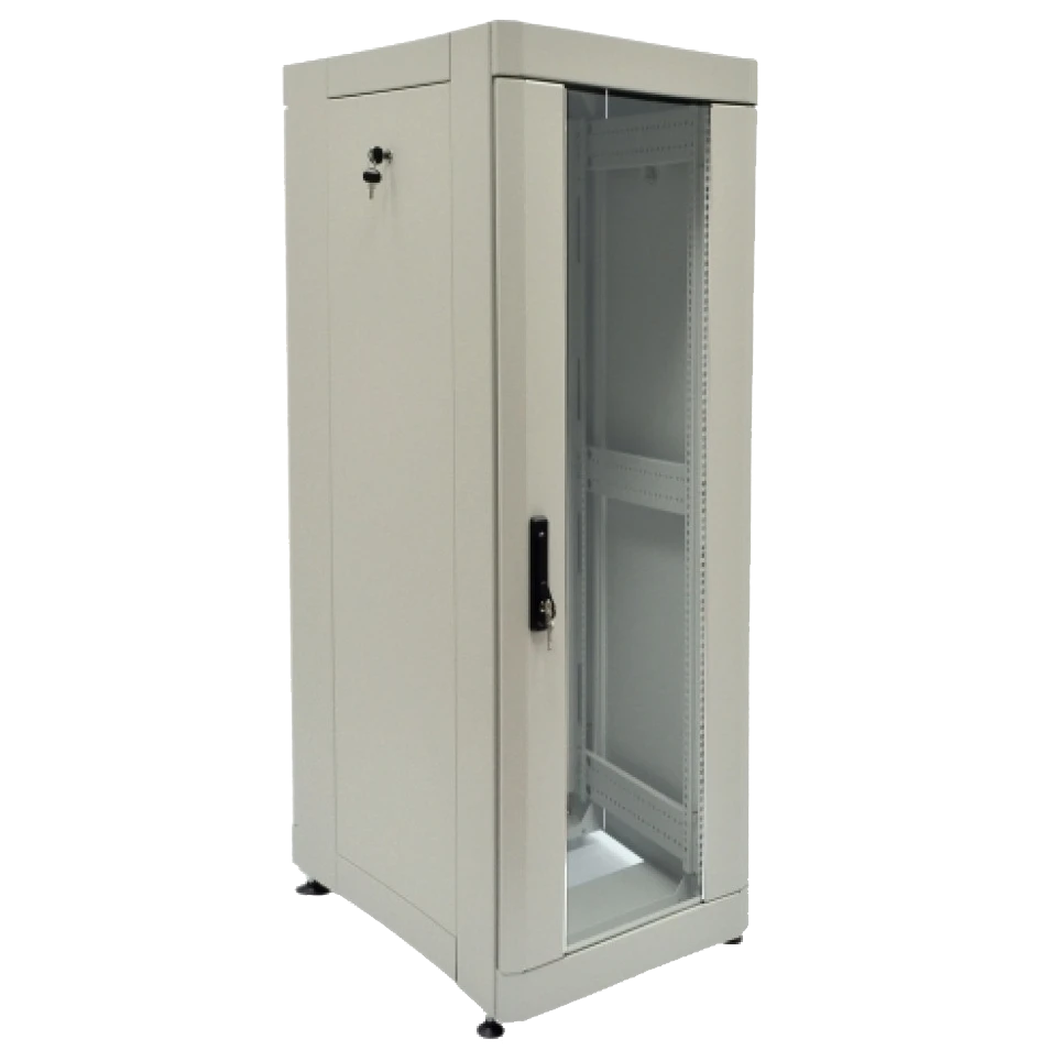 Шкаф 610х865 мм усиленный серый 19" 42U