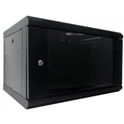 Шкаф коммутационный настенный 6U 600x450 WMNC-6U-FLAT- BLACK Hypernet 6U 600x450