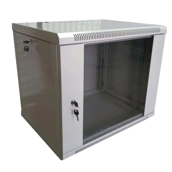 Шкаф коммутационный настенный 9U 600x600 разборный Hypernet WMNC66-9U-FLAT-AC
