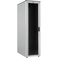 Шкаф напольный Lande DYNAmic Series 42U 600x1000, двери перф. 80%, RAL7035, Light Grey (LN-FS42U6010-LG-SSAA-E)