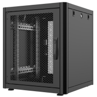 Шкаф напольный Mirsan 20U GTN 19" 600x600, perforated door (MR.GTN20U66DE.01_PRF63)