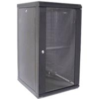 Шкаф настенный Hypernet 18U 19" 600x450 (WMNC-18U-FLAT-BLACK)