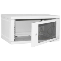 Шкаф настенный Ipcom 4U, 600*350, RAL7035 (СН-4U-060х035-ДС-7035)
