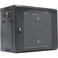 Шкаф настенный Merlion 9U 19" 600*350*500 (Ш*Г*В)мм, black (MI3-6309 / 36528)