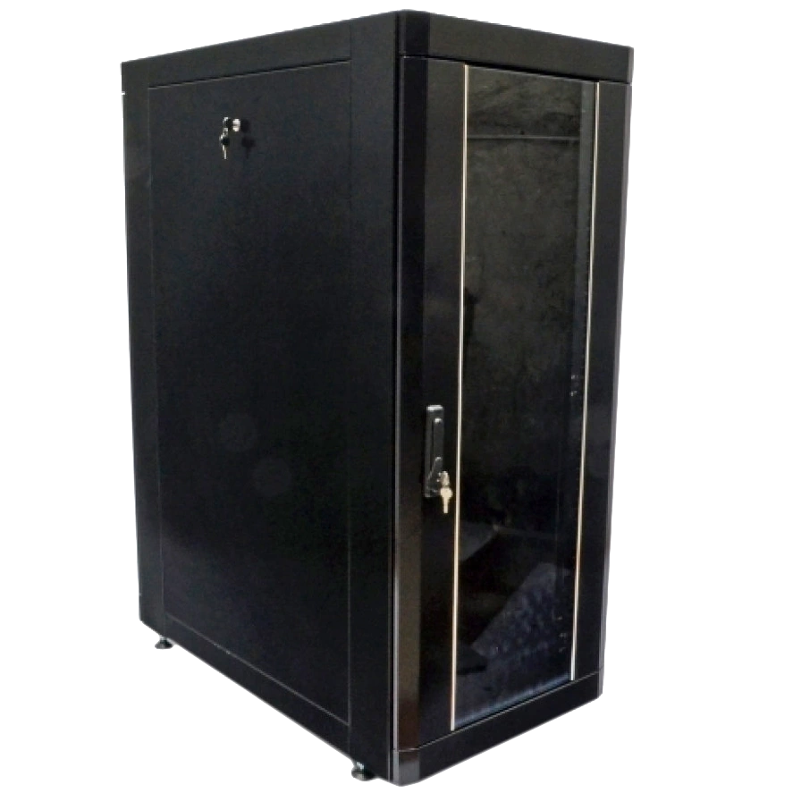 Шкаф усиленный черный 19" 33U 610х865