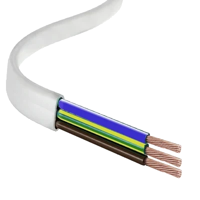 ШВВП 3х1,5 білий (Україна) (100м)