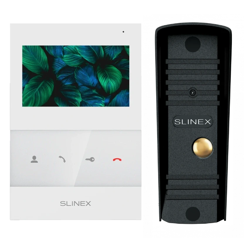 Slinex SQ-04 White + ML-16HR (чорний)