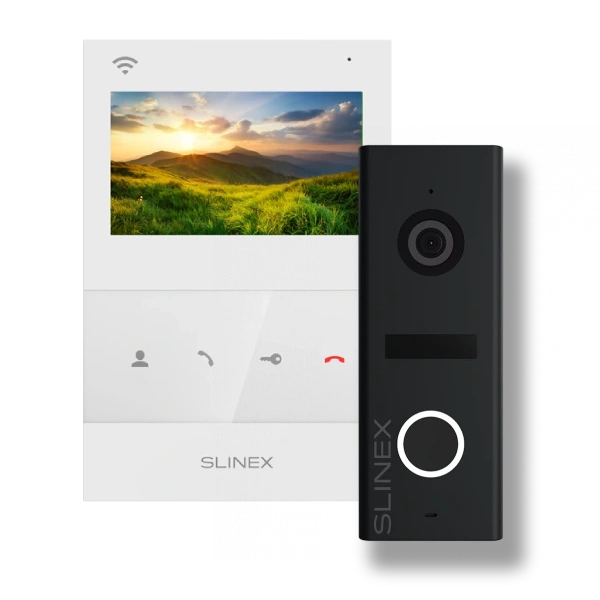 Slinex SQ-04N Cloud white + ML-17HD black