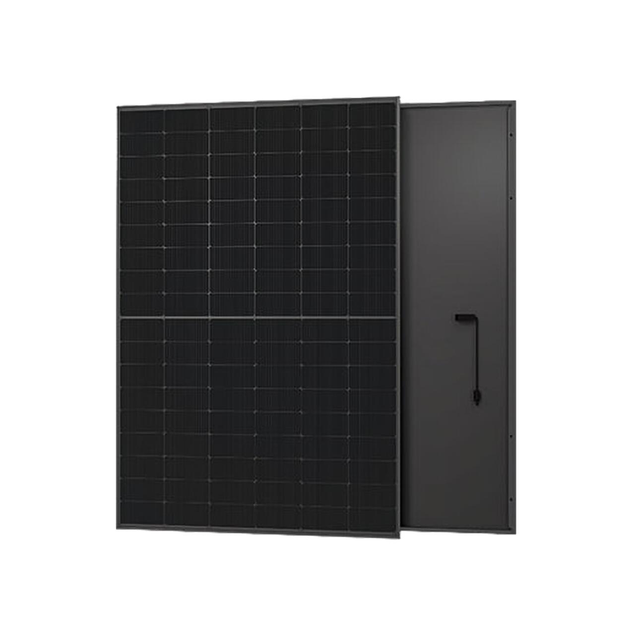 Солнечная панель LP Longi Solar Half-Cell 440W (Full black, 30 профиль, Topcon N Bi-facial, монокристалл)