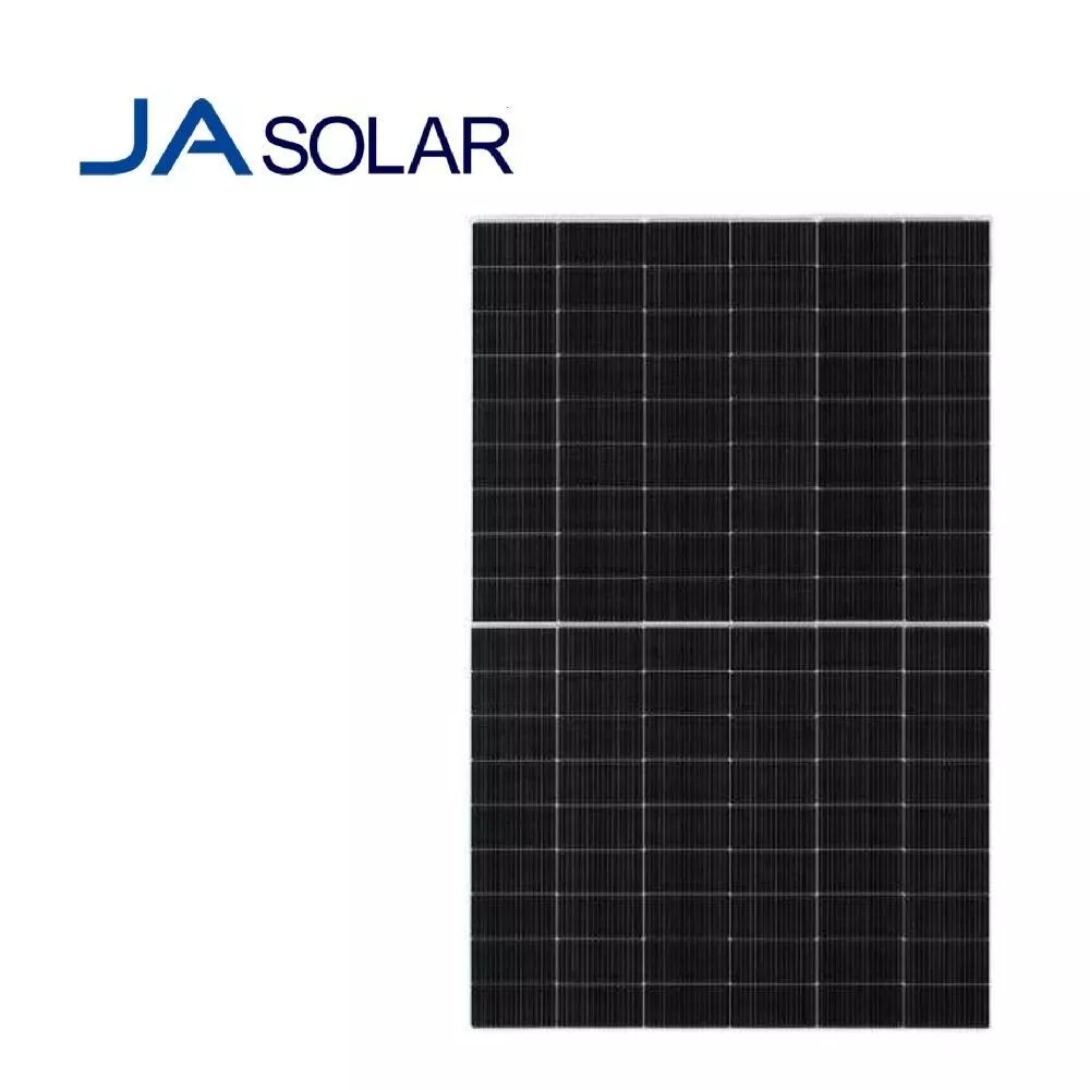 Сонячна панель JA Solar JAM54D40-460/LB (460W, bifacial, black frame)