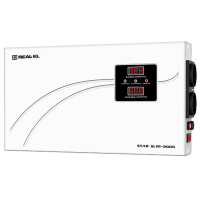 Стабілізатор напруги REAL-EL STAB SLIM-2000, white (EL122400008)