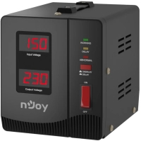 Стабилизатор напряжения nJoy Alvis 1000 (AVRL-10001AL-CS01B) AVR, 1 розетка (Alvis 1000)
