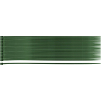 Стяжка Neo Tools 50шт, пластик, 2.5х200мм, зеленая (15-977)