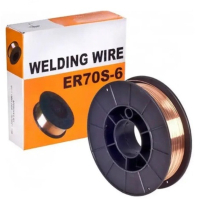 Сварочная проволока Alloid медный/полированный, 0.8мм, 3.8кг, Welding Wire (ER70S-6)