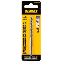 Свердло DeWALT по металу Black & Gold, HSS-G, 6.5 х 101 х 63 мм (DT20523)