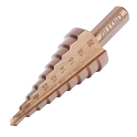 Сверло Alloid Pro, ступенчатое, по металлу, кобальтовое, Р6М5К5, 4–20мм (SD-0420)
