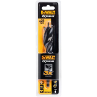 Сверло DeWALT по дереву спиральное, D=25 мм, L=152 мм, WL=100 мм, 1 шт (DT90243)