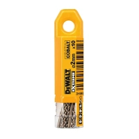 Сверло DeWALT по металлу EXTREME INDUSTRIAL COBALT HSS-CO, 2 х 49 х 24 мм, 10 шт (DT4918)