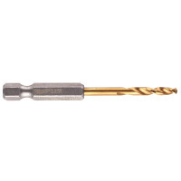 Сверло Milwaukee по металлу RedHEX HSS-G TiN. 3.3 мм, 2шт (4932471089)