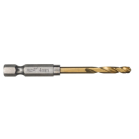 Сверло Milwaukee по металлу RedHEX HSS-G TiN, 4 мм (10шт) (4932478178)