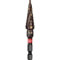 Сверло Milwaukee ступенчатое SHOCKWAVE Impact Duty, 4-12мм с шагом 1мм (48899261)