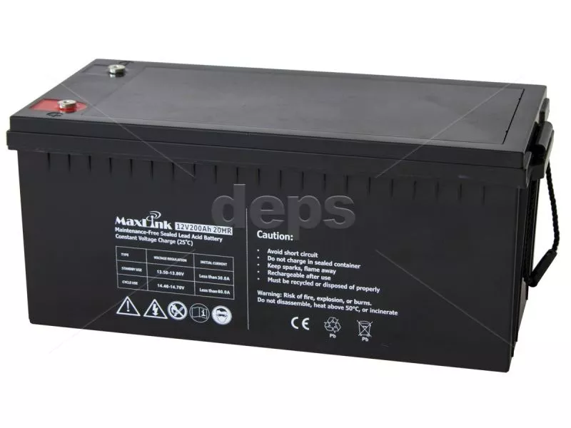Свинцево-кислотний акумулятор 12V 200Аh(AGM)-D