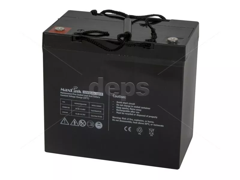 Свинцево-кислотний акумулятор 12V 55Аh(AGM)-D