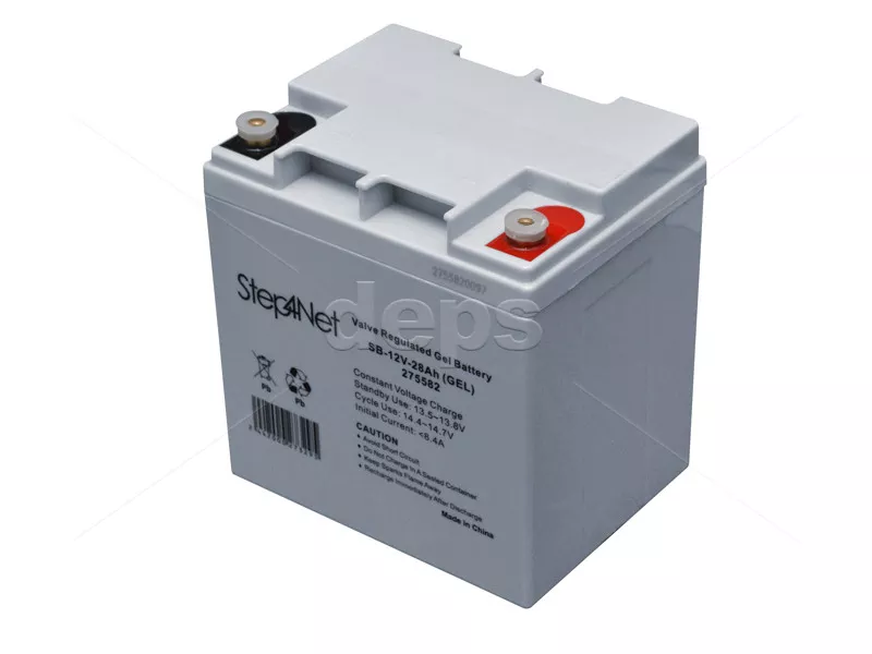 Свинцево-кислотний акумулятор Step4Net SB-12V-28Аh (GEL)