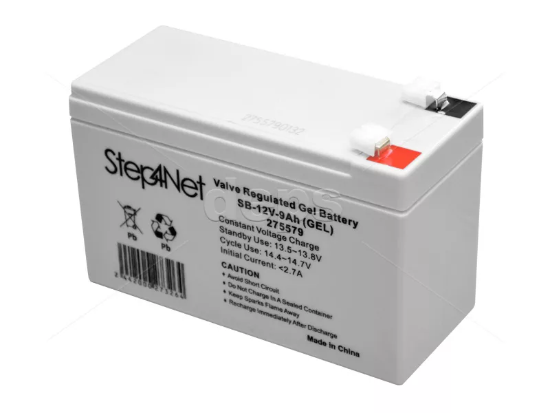 Свинцево-кислотний акумулятор Step4Net SB-12V-9Аh (GEL)