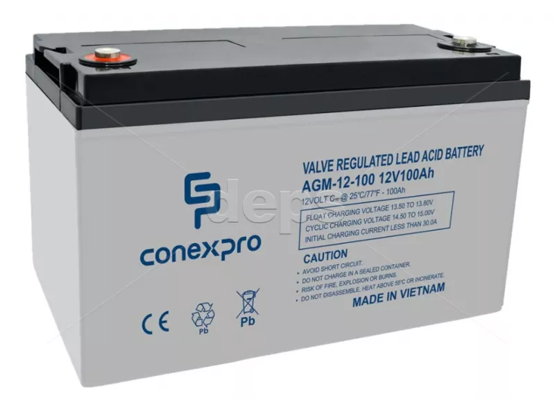 Свинцово-кислотный аккумулятор 12V 100Аh (AGM) -C