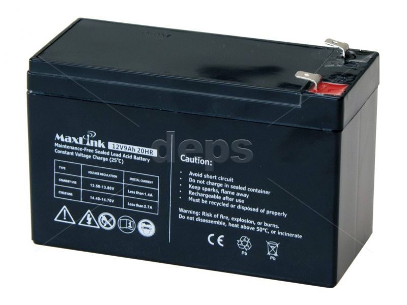 Свинцово-кислотный аккумулятор 12V 9Аh (AGM)-D