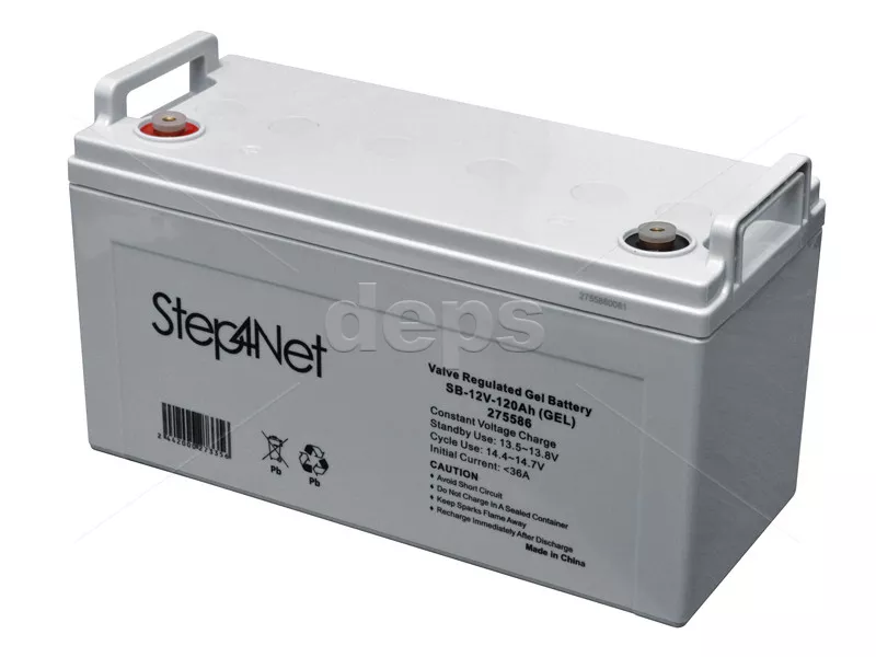 Свинцово-кислотный аккумулятор Step4Net SB-12V-120Аh (GEL)