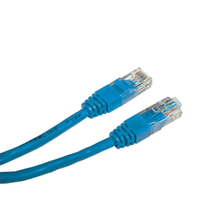 Синій Патч-корд E-server UTP, 0.5 м, кат. 5e