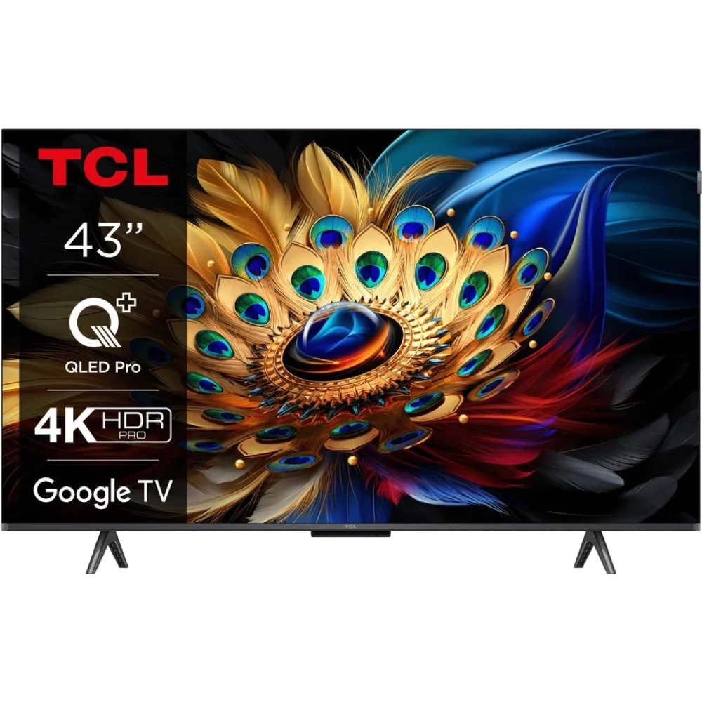 TCL 43C69B QLED 4K 60Hz Smart Google TV Titan