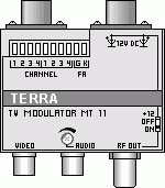 Телевізійний модулятор TERRA MT11