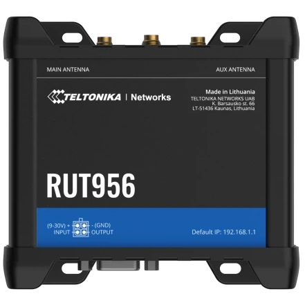 Teltonika RUT956 з 4G LTE, Wi-Fi, RS-232, RS-485